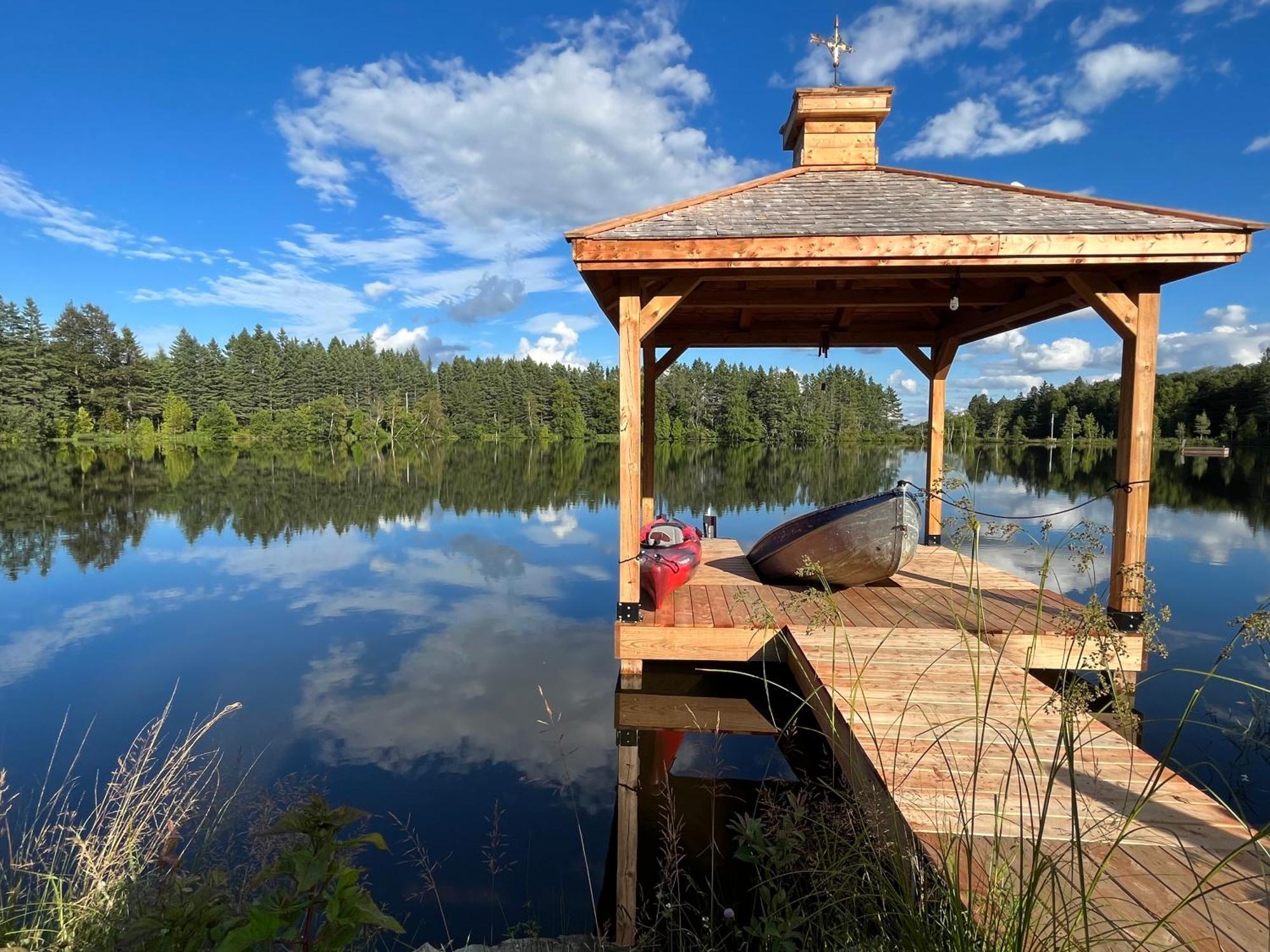 Вилла Domaine Gagnon Saint Sebastien Экстерьер фото