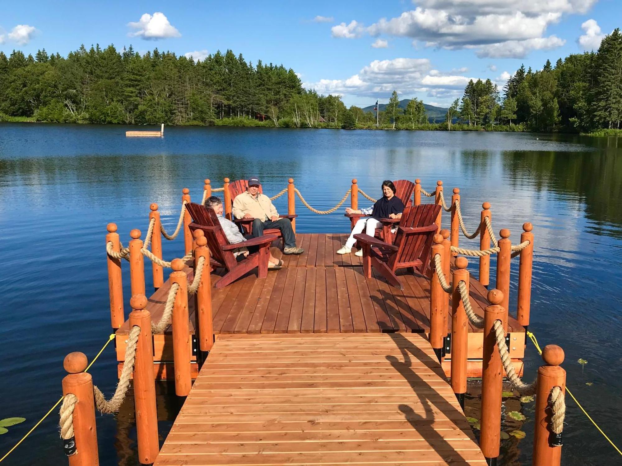 Вилла Domaine Gagnon Saint Sebastien Экстерьер фото