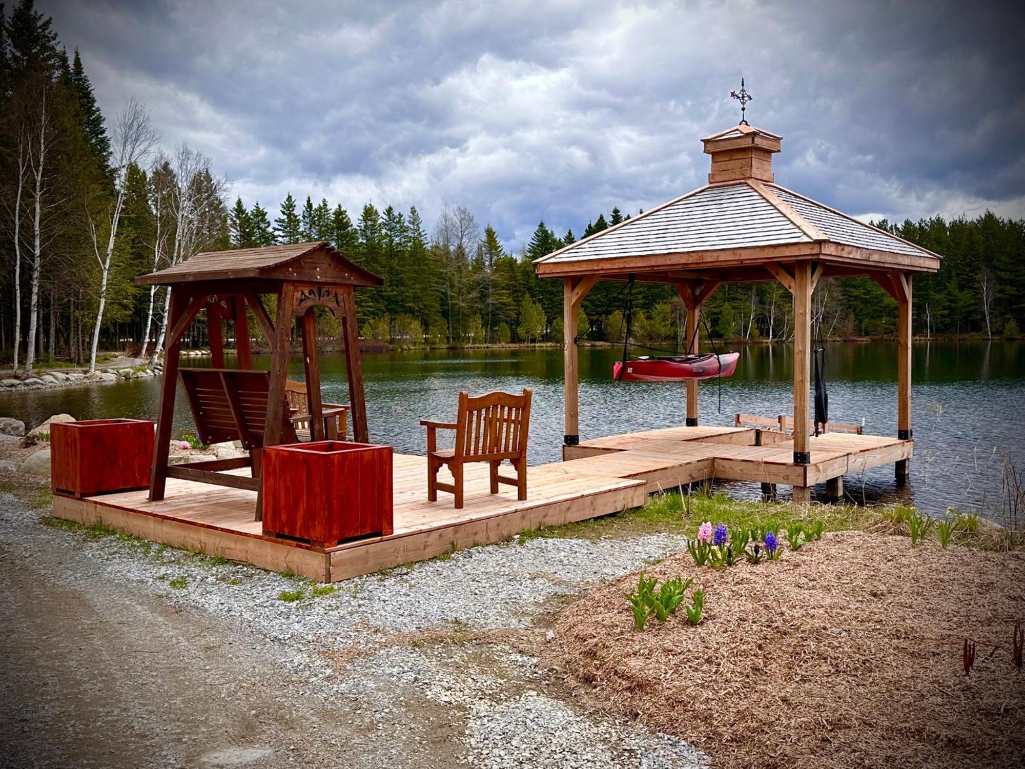 Вилла Domaine Gagnon Saint Sebastien Экстерьер фото
