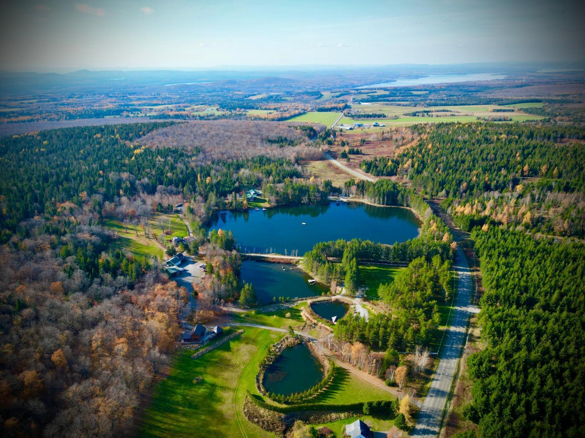 Вилла Domaine Gagnon Saint Sebastien Экстерьер фото